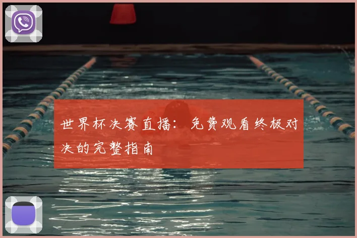 世界杯决赛直播：免费观看终极对决的完整指南
