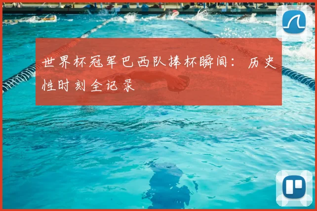 世界杯冠军巴西队捧杯瞬间:历史性时刻全记录